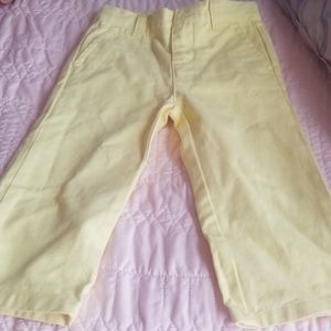 Yellow blue and gray  pants